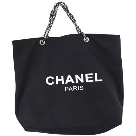 chanel vip gift canvas tote
